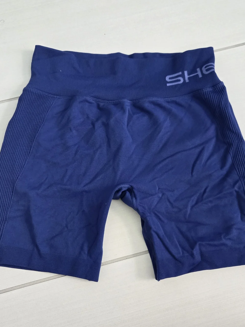 SHEFIT Royal Blue Luxe Activewear Top